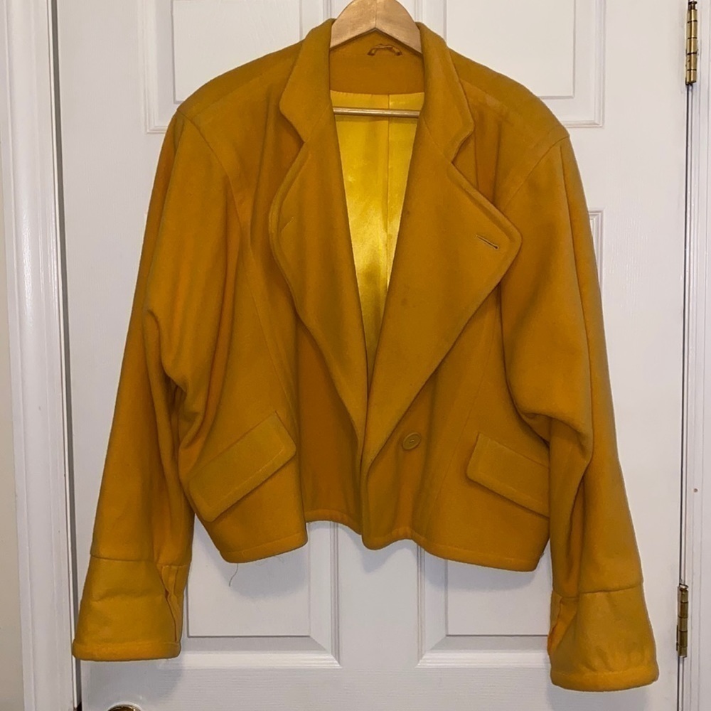 Vintage Mondi Wool Pea Coat Size 42